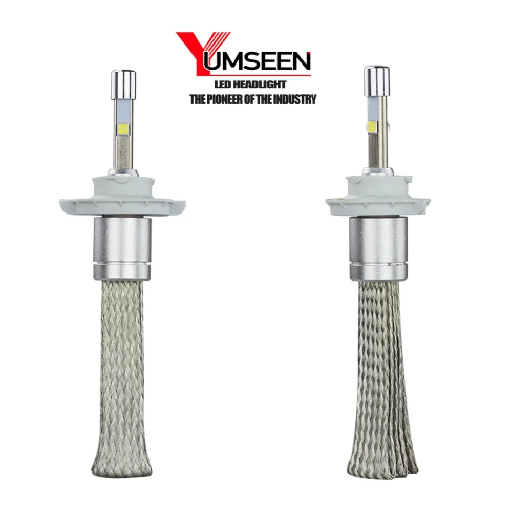 YUMSEEN H13 9008 Super Bright 9600lm Hi Lo White 6000K Car LED Headlight Conversion Kit XHP-50 4800lm Bulb(H13 Hi/Lo) | Автомобили и