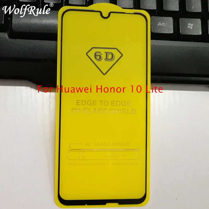 Wolfrule закаленное стекло Huawei Honor 10 Lite защита экрана 9H полное покрытие Защитное для