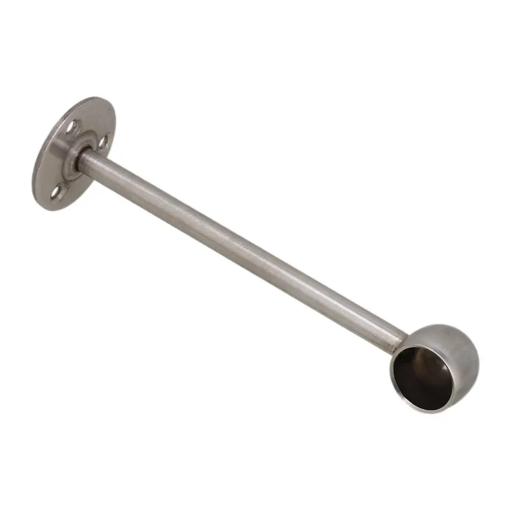 19 мм Серебряный закрытый соединитель из нержавеющей стали Стойка для полотенец