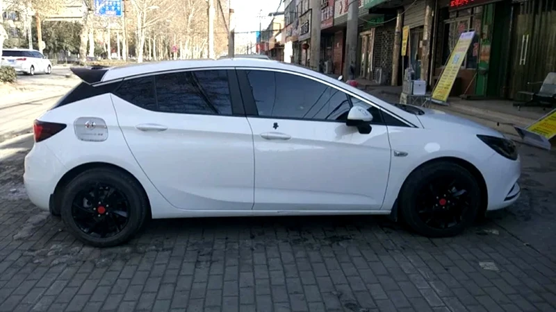 Для Opel Astra K Спойлер ABS Материал автомобильное украшение в виде хвостового крыла праймер цвет задний спойлер для Opel Astra K спойлер