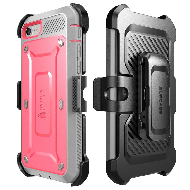 Для iphone 7( выпуск) SUPCASE Unicorn Beetle Series UB Pro полнокорпусная прочная кобура чехол со встроенным протектором экрана