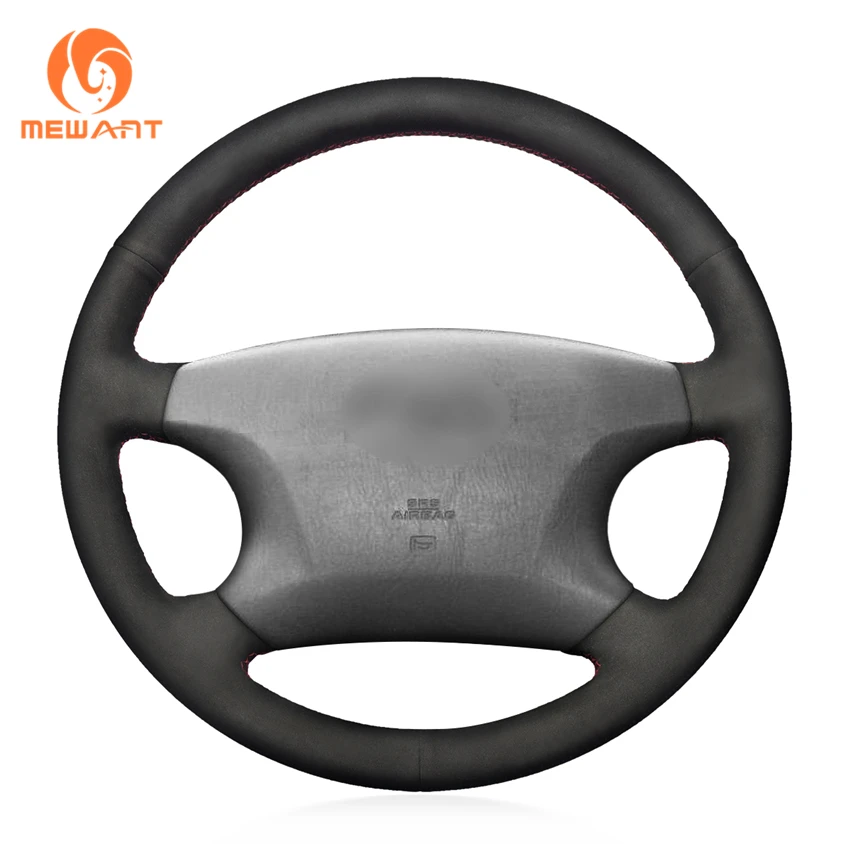 MEWANT черный замшевый чехол рулевого колеса автомобиля для Toyota Avalon 2002-2004 Camry 2002-2004 Highlander 2001-2003