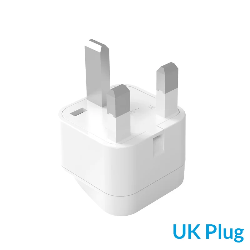 ORICO Международная розетка AU/BR/IN/IS/IT/UK/US переходник конвертер - Цвет: UK Plug