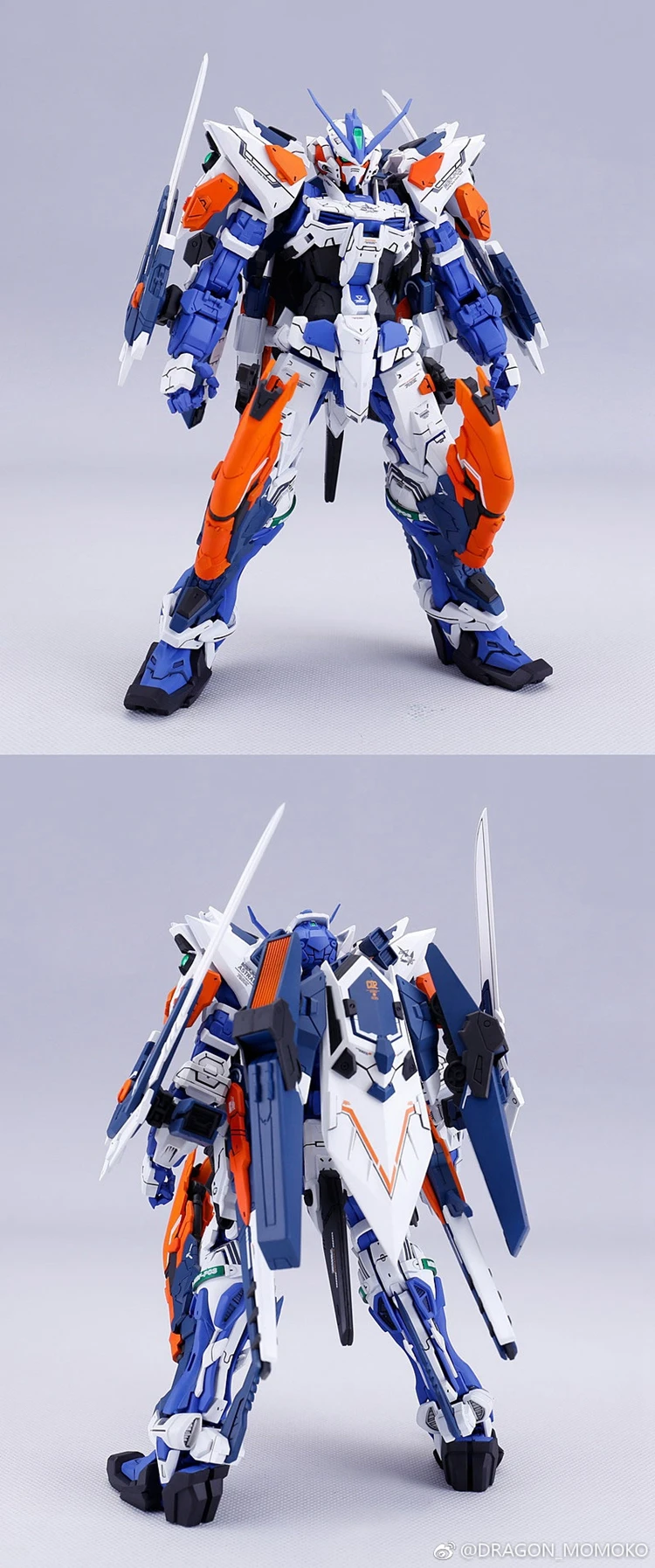 DRAGON_MOMOKO модель 1/100 MG синий запутанный 2 тип L синий ереси 3 Тип можно заменить экшн-фигурка Gundam декоративные детские игрушки