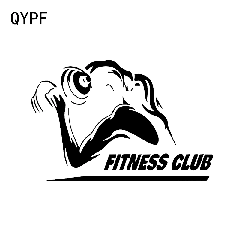 Виниловая наклейка для девочек QYPF украшение фитнеса клуба 14 9*9 9 см высокое