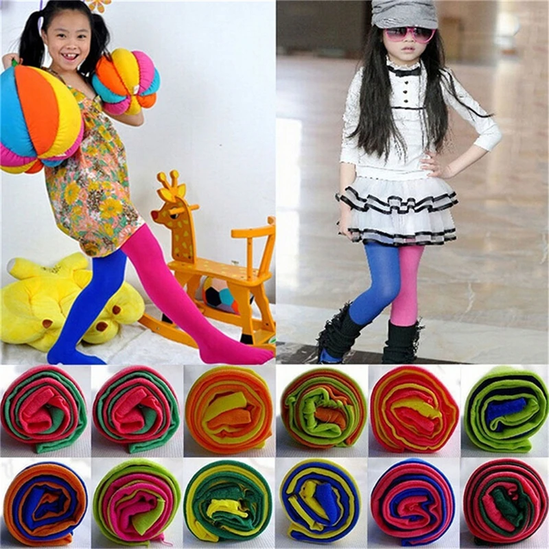 1 шт. конфеты бархатный цвет колготки для девочек осенне-весенние модные Лучшая