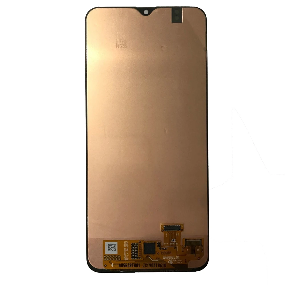 Для Samsung galaxy A20 A205/DS A205F A205FD A205A дисплей кодирующий преобразователь сенсорного