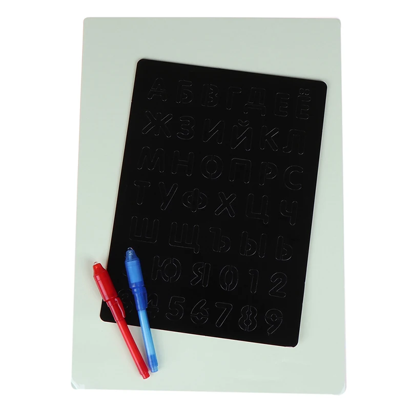 

Fluorescent Luminous Board Toy In Dark Children Kids Funny Toy Big Pack Draw with Light-fun and Developing Toy