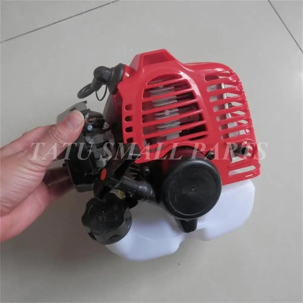 TU26 бензиновый двигатель мини 2 цикл 25.6CC 1.2HP питание Рюкзак Бензиновый кусторез Триммер Бауэр опрыскиватель и т. Д