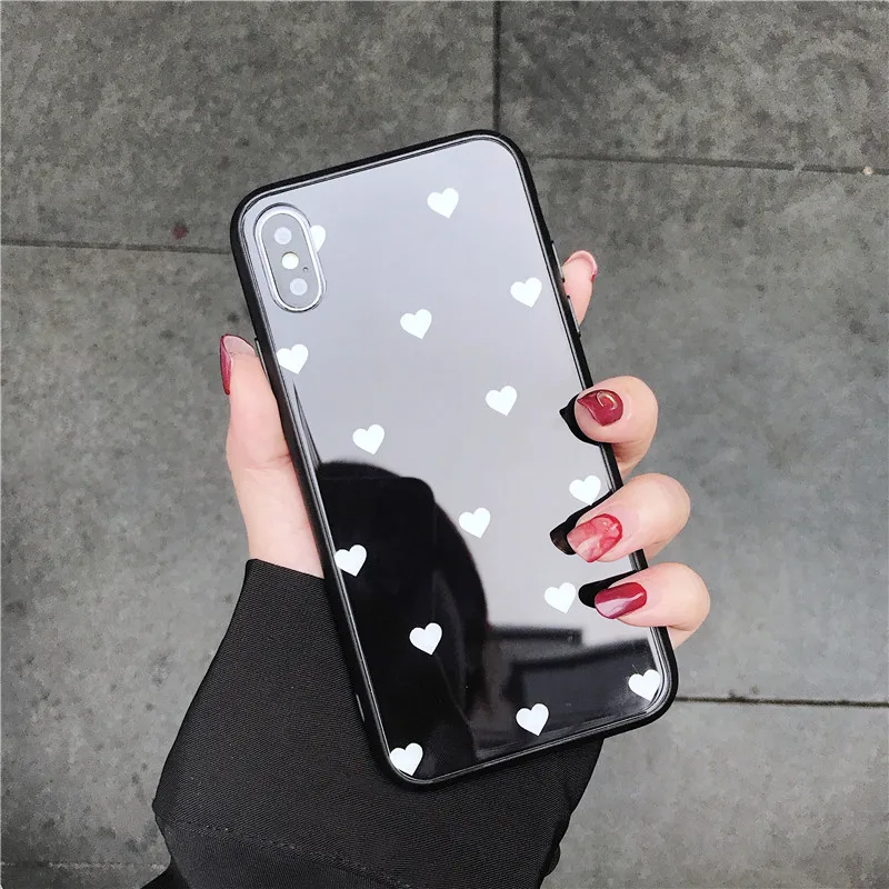 Противоударные чехлы из закаленного стекла для Iphone Xs Max 7 8 Plus X Xr 6 6S Plus|Бамперы| |