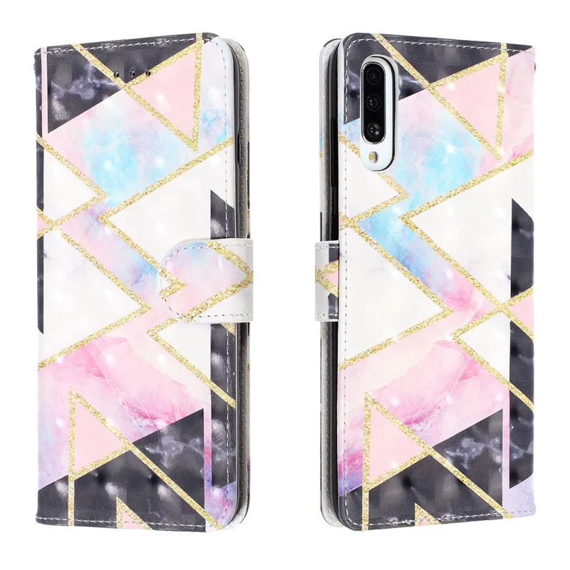 2019 3D Wallet Cases For Samsung A20E A70 A50 A40 Flip TPU Leather Cover Galaxy Note 10 Pro A20 A30 A10 A60 A80 Phone Case BOOK | Мобильные