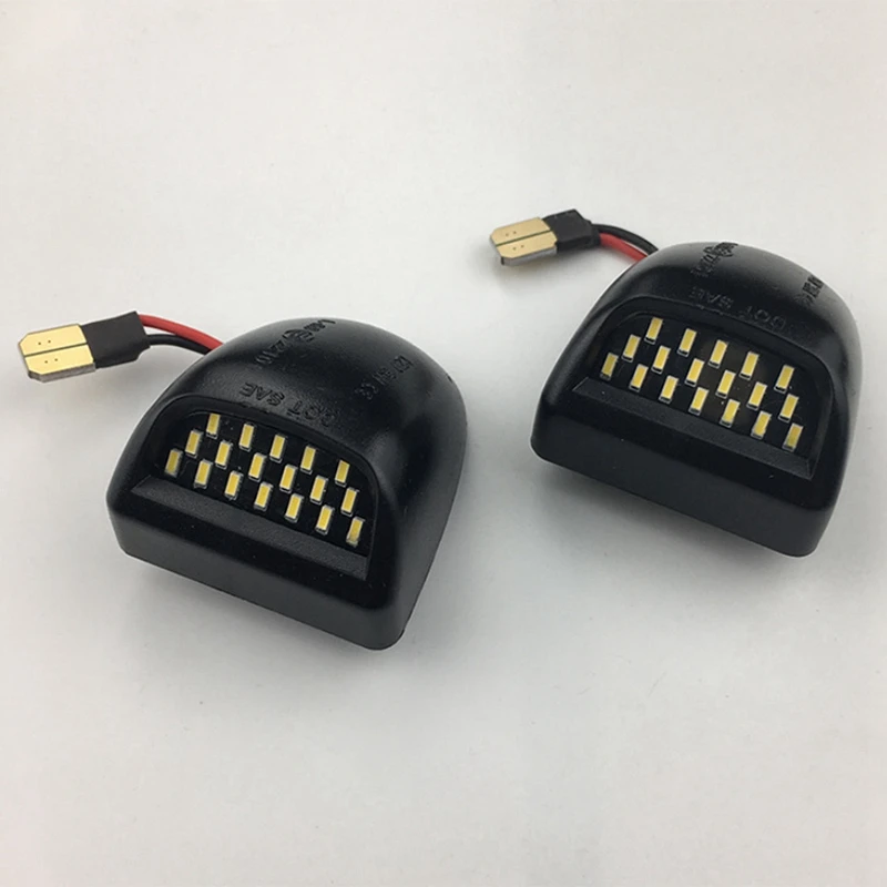 DHBH-18Led Освещение номерного знака корпус Ip68 для 2000-06 Chevy Tahoe Suburban Gmc Yukon черный Внутренний чехол матовый/глянцевый внешний C
