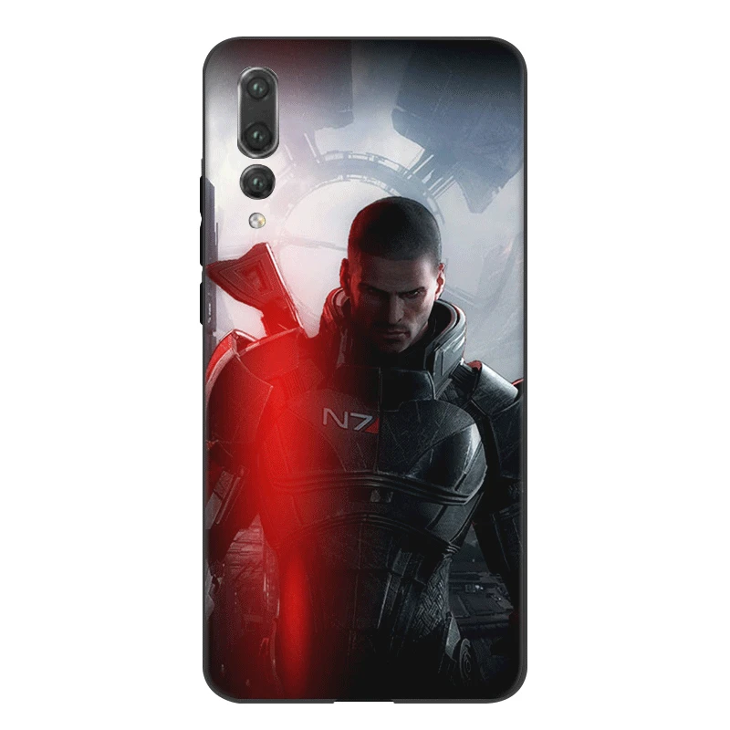 Чехол для мобильного телефона Desxz TPU Huawei P30 P20 P10 P9 P8 Lite Pro P Smart Cover N7 Mass Effect Shell |