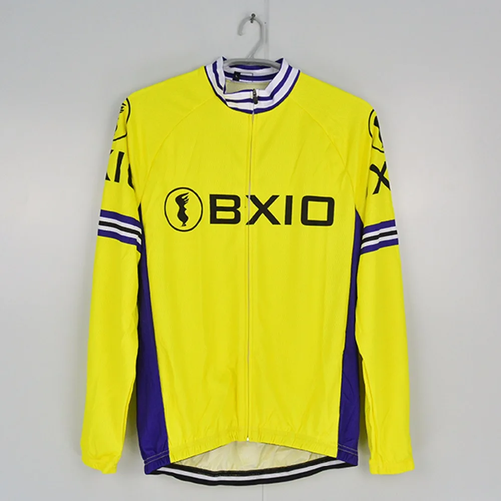 Bxio разработан Pro Велоспорт Джерси с длинным рукавом Италия Camiseta Ciclismo Tipo de invierno Ropa