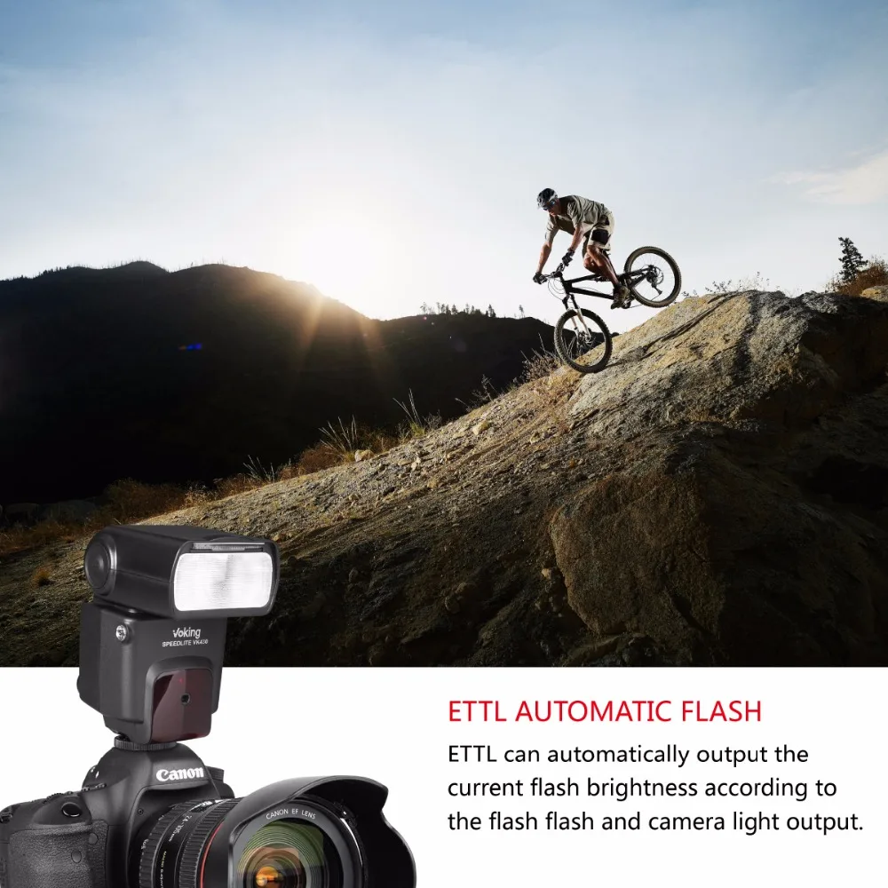 Фотовспышка для Canon EOS cameras 5DII 6D 7D 40D 50D 60D 70D 550D 600D|speedlite for canon|for canonspeedlite canon |