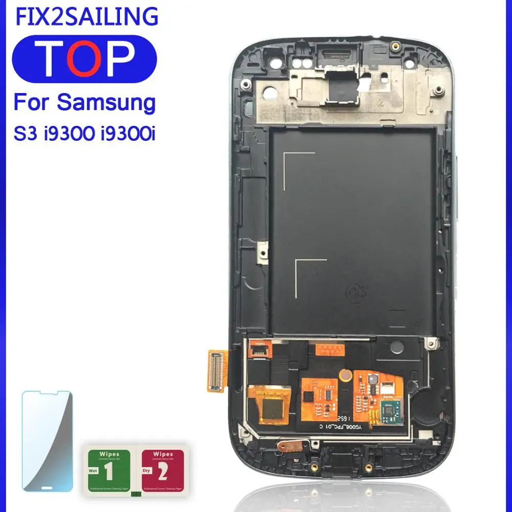 Супер ЖК дисплей для Samsung Galaxy S3 i9300 i9300i i9301 i9308i i9301i 100% протестированный рабочий