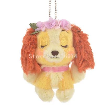 Small pendant Новинка, плюшевые брелки с медвежонком из мультфильма «Marie Bunny Bear», детские мягкие игрушки в виде животных, подарки для детей, 10 см/20 см - Цвет: Small pendant