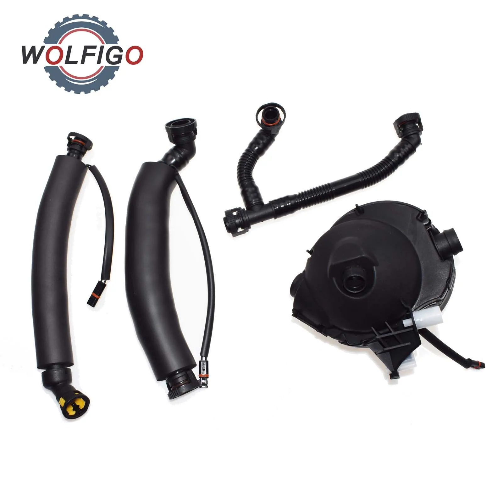 WOLFIGO 4 шт. фрикционная оболочка и вентиляционный клапан для BMW 3 5 6 7 E60 E61 E63 E64 E90 E91