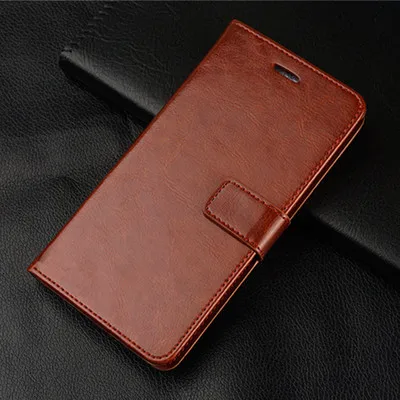 Коричневый Чехол-портмоне из кожи с откидной чехол для Meizu 16th плюс M6t Pro 7 чехол для Meizu X8 M8 Примечание M6 M5 Примечание M3s M5s M5 U10 чехол крышка полная - Цвет: Коричневый