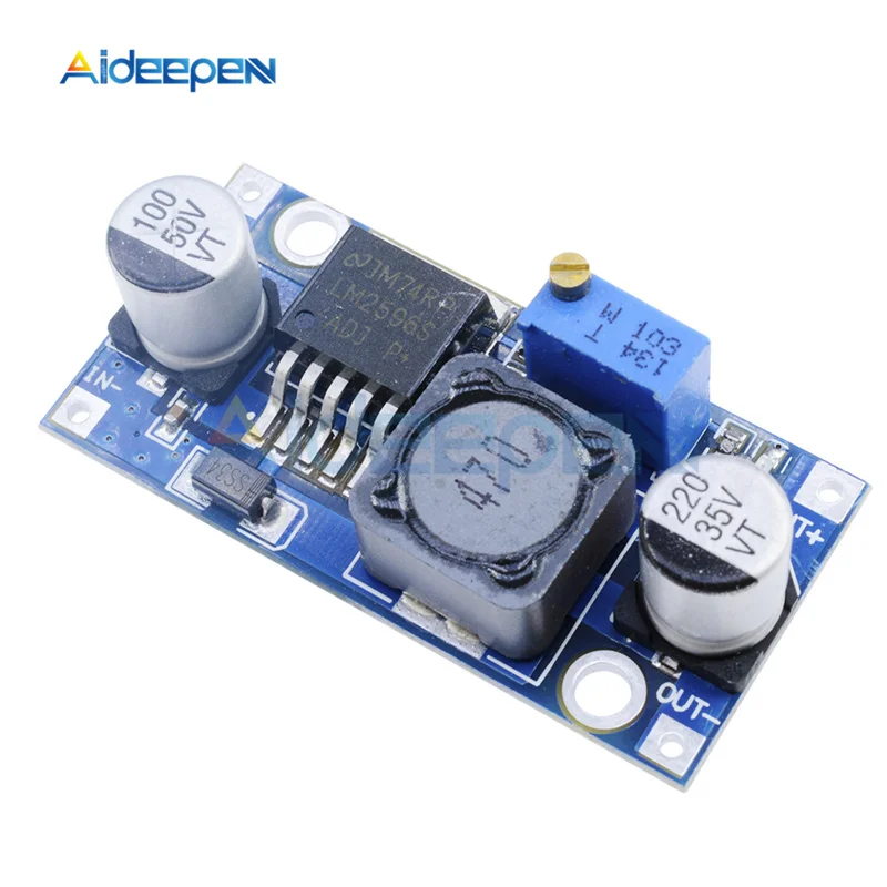 LM2596 LM2596S LM2596HV DC-DC 4,5-40 в 3 А Регулируемый понижающий модуль преобразователя постоянного напряжения 24 в 12 В 5 в 3 в 150 кГц