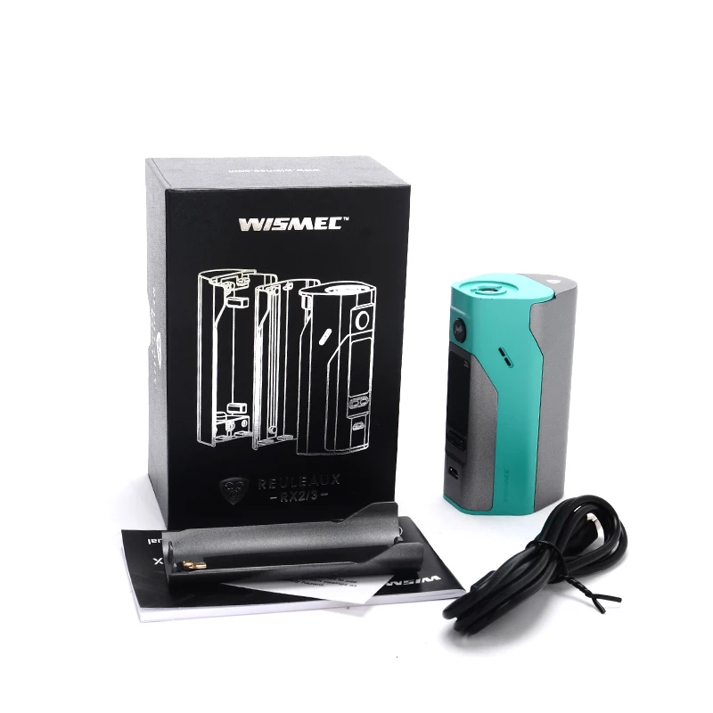 Оригинальный wismec reuleaux RX2/3 Box Mod обновленная RX200 мод двойная защита цепи 18650 коробка