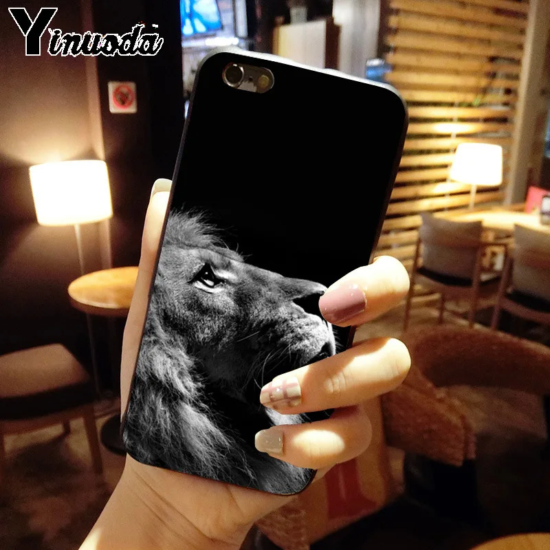 Yinuoda ASLAN LION THE CHRONICLES DIY Роскошный Высокий протектор на конце телефона чехол для iPhone