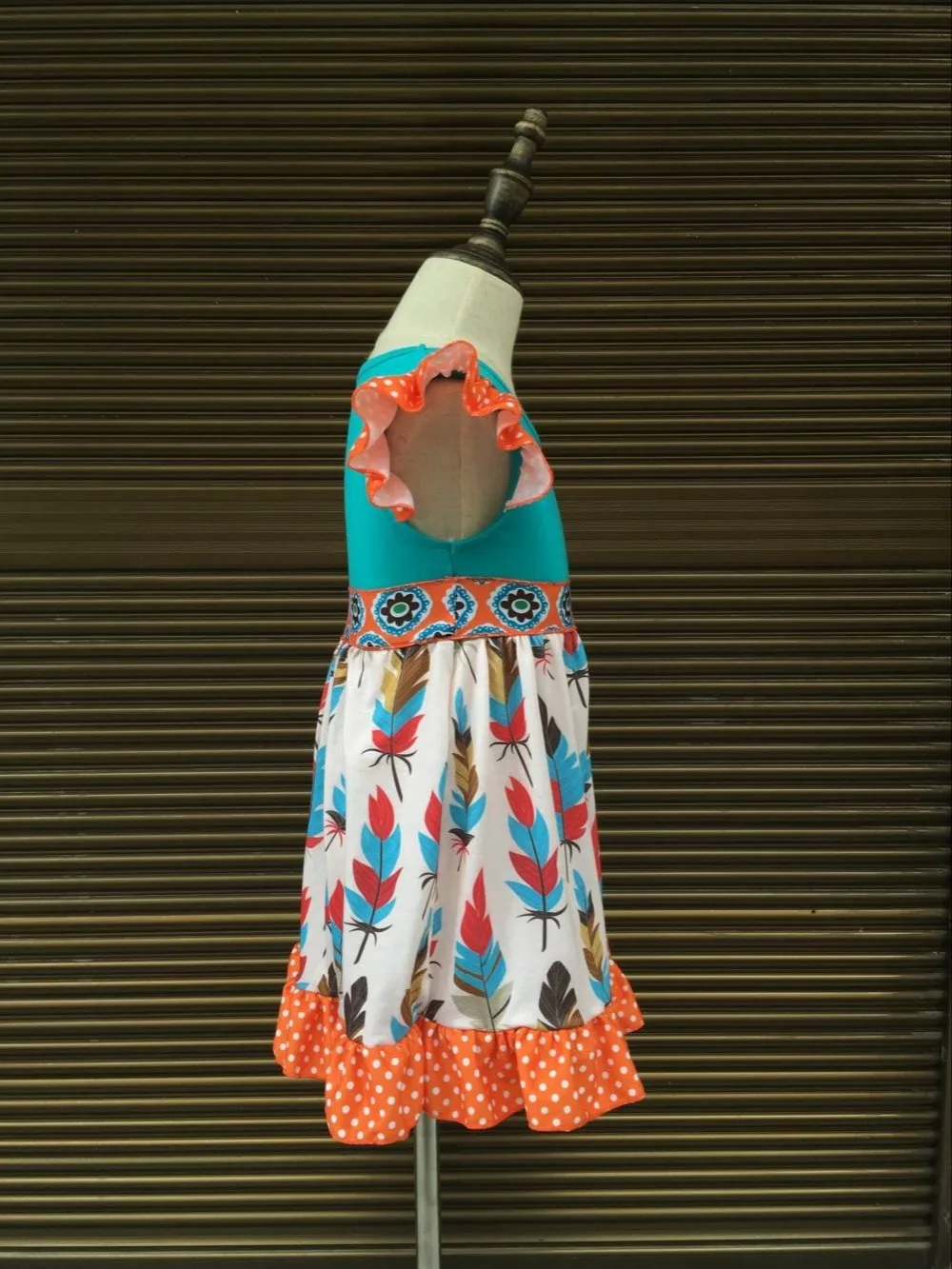 Drop Shopping New Style Cotton Boutique Dress Children Clothing Baby Girls Thankgiving Kids Clothes Casual Party | Детская одежда и