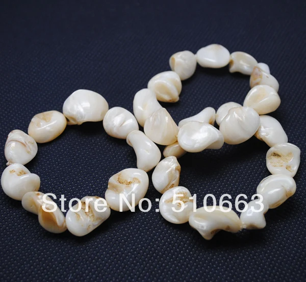 5 шт./лот модный белый ювелирный браслет в виде ракушки очаровательный с жемчугом