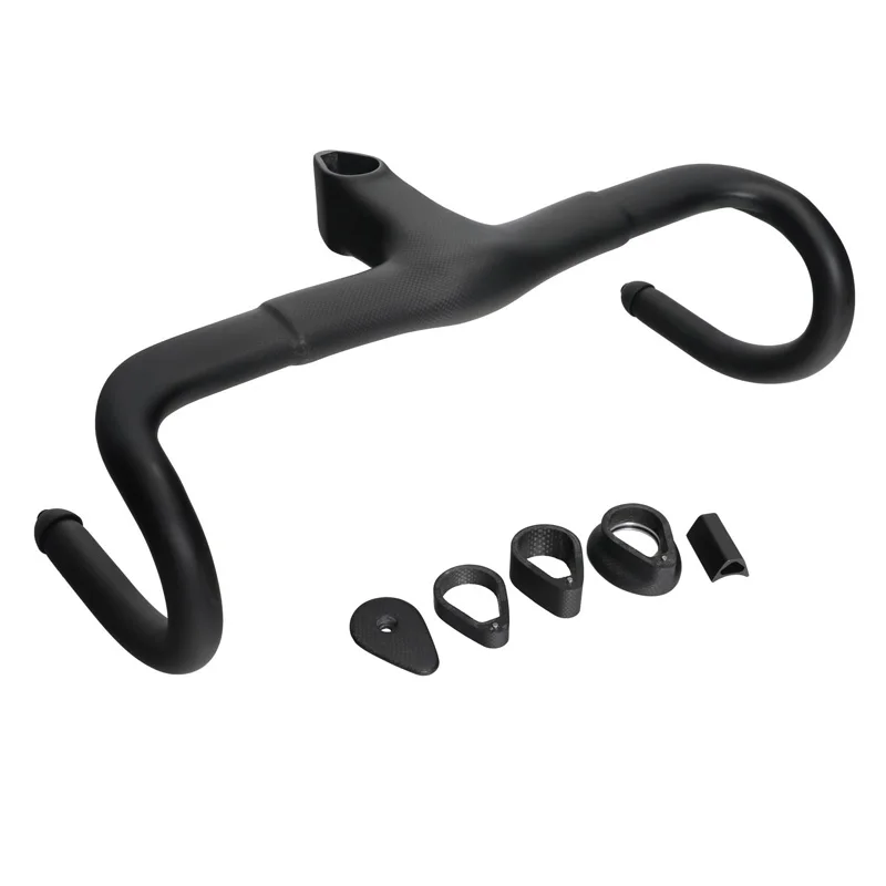 Новый стиль полностью углеродное волокно руль для велосипеда шоссейного