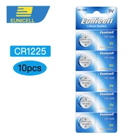 10pcs cr1225 lm1225 br1225 ecr1225 kcr1225 3v lithium button cell watch coin battery batteries eunicell