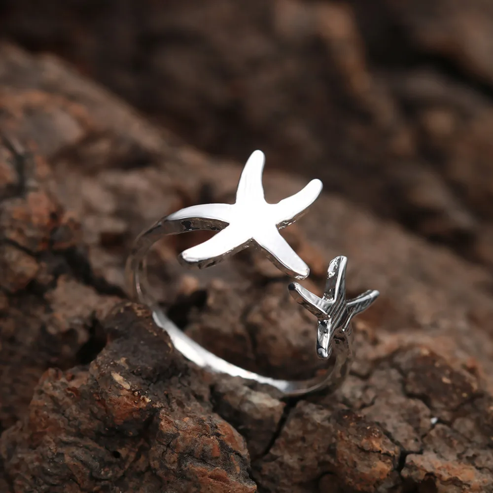 Kinitial милый двойной сверкающие кольца Миди палец ювелирные изделия для женщин