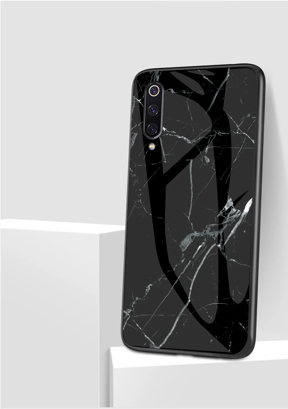Для Meizu 16Xs чехол мраморный закаленное стекло Мягкий силиконовый чехол задняя крышка для Meizu 16 Xs глянцевый противоударный чехол