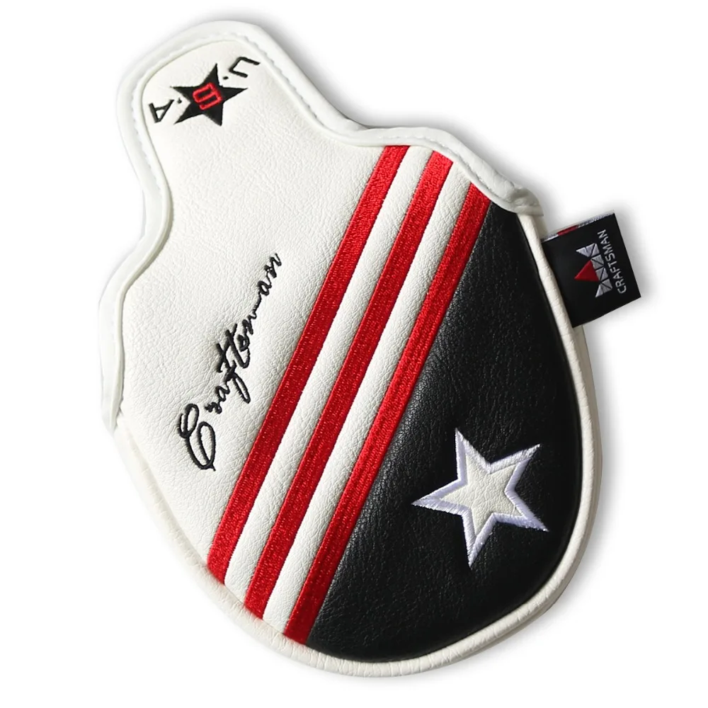 Обложка для клюшки гольфа Craftsman США Америка Магнитный чехол клюва головы Mid/Half Mallet