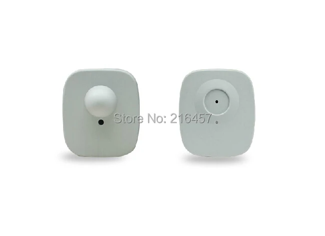 

1000pcs Anti Theft EAS 8.2MHz Security white Hard Tags te