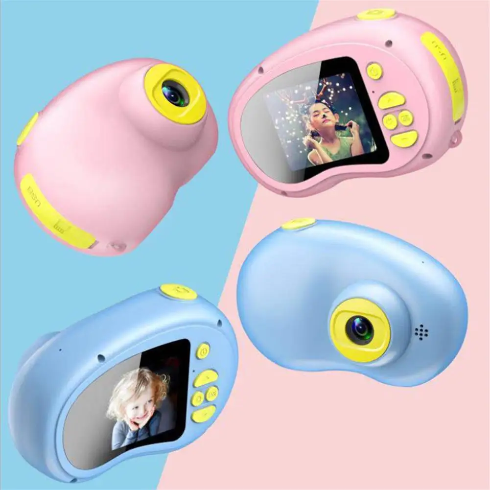 Дети HD Цифровая камера игрушка Противоударная силиконовый мягкий чехол