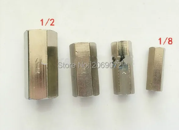 5 шт 1/8 &quotBSPP Женский полный порты односторонний воздушный обратный клапан |