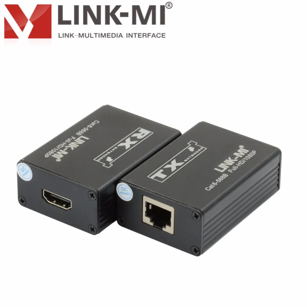 LINK M HE30B 30m HDMI удлинитель 1080P более CAT6 RJ45 Ethernet Plug and play видеорегистратор|cable for tv|cable