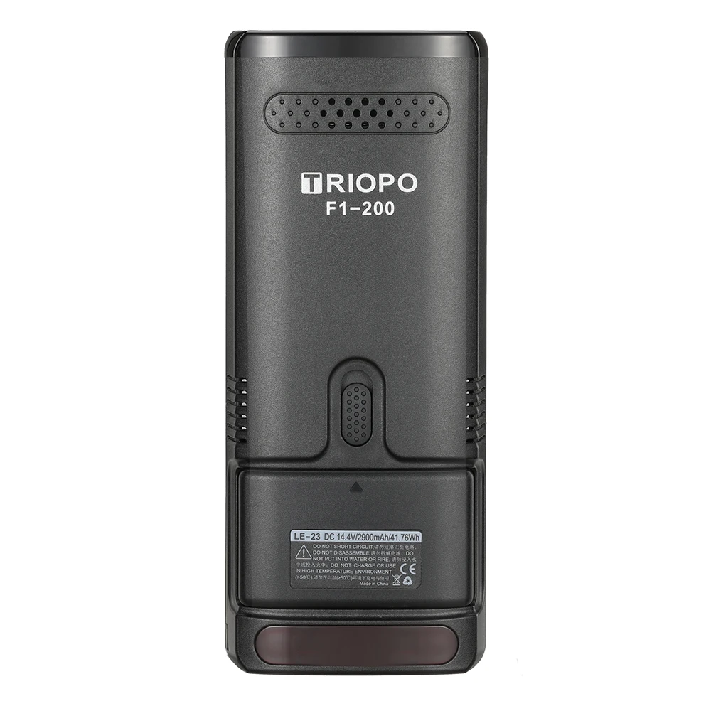 TRIOPO F1 200 ttl 2 4G HSS 1/8000 s Карманный открытый свет вспышки 200Ws с G1 триггером 2900 mAh