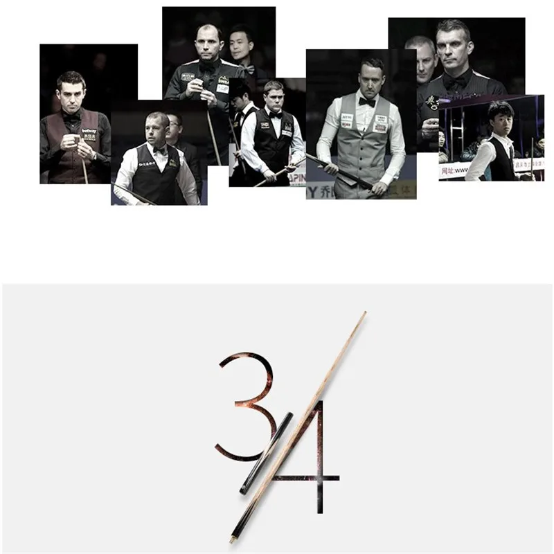 OMIN профессиональный уровень кодовые стрелки три четверти кий снукер 3/4