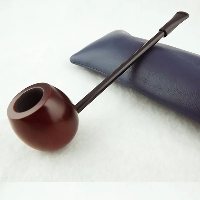 Прямой тип трубы для курения палисандр деревянная труба дым табачный фильтр