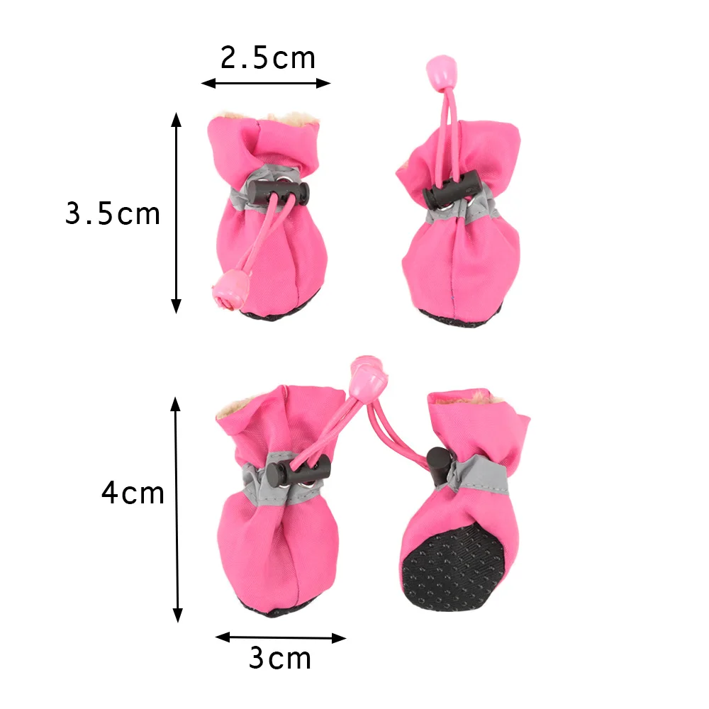 Водонепроницаемая Обувь для собак зимняя противоскользящая обувь зимние