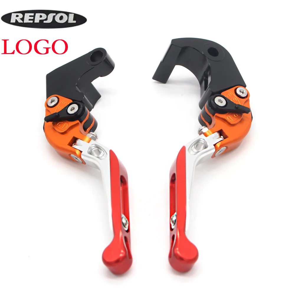 Мотоциклетный аксессуар Logo (REPSOL) регулируемые складные выдвижные рычаги