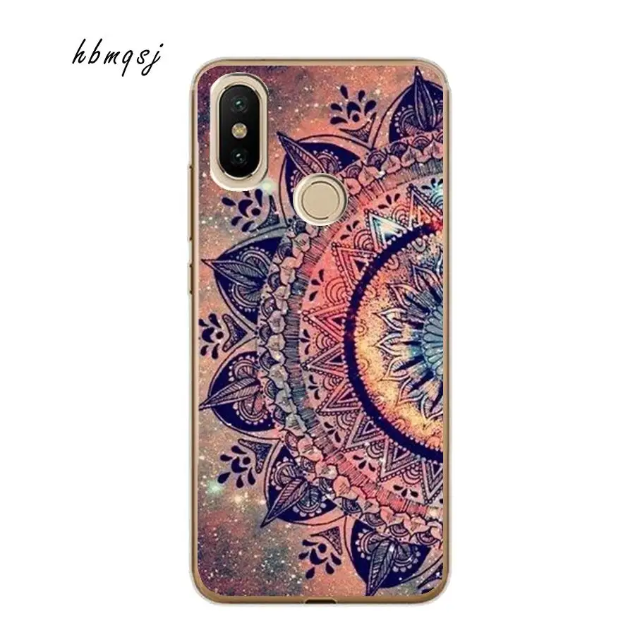 Мультяшный чехол для xiaomi mi a2 lite силиконовый мягкий из ТПУ черного цвета крутой