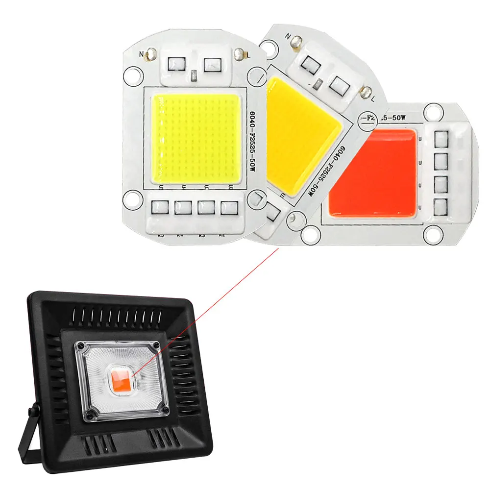 

[Sumbulbs] AC 110V 220V LED COB Light Bulb 20W 30W 50W 100W 150W Smart IC COB Chip Full Spectrum LED Lamp for Plant Grow Lights