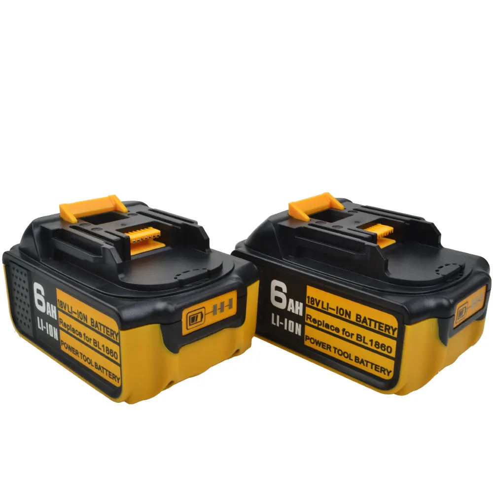 Znter 18V 6000mAh литий ионная аккумуляторная батарея для батареи Makita BL1860 BL1850 BL1830 BL1840 194205
