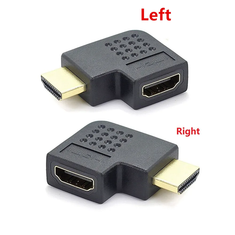 HDMI кабель адаптер конвертер 90 270 градусов правый угол мужчин и женщин удлинитель для 1080P HDTV PC PS3 разделитель монитора проектора