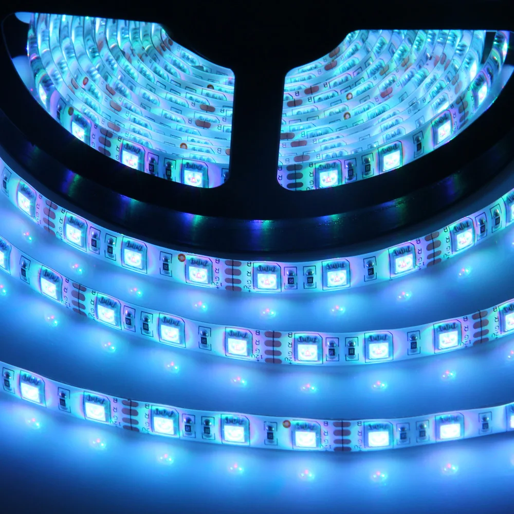 Оригинальный DIY Светодиодные ленты свет с голосовой контроллер IP65