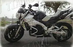 Хромированная металлическая защита двигателя мотоцикла для Suzuki GSR 400 600|Бамперы и