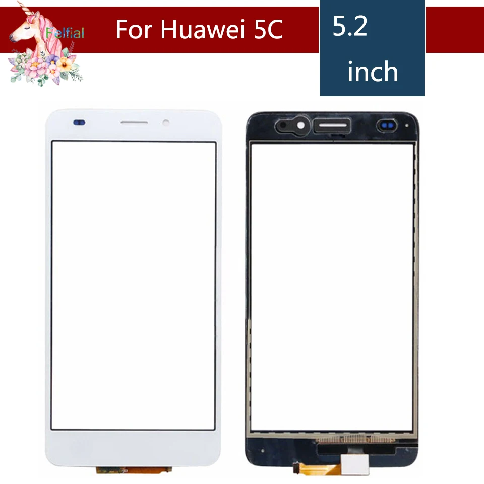 5," для huawei Honor 5C ЖК сенсорный экран дигитайзер сенсор внешнее стекло объектив панель Замена