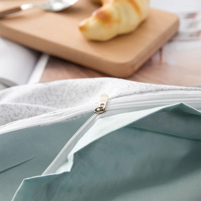 Карты любовь мультфильм растительный узор Круглый Простыни Наволочка 100% хлопок